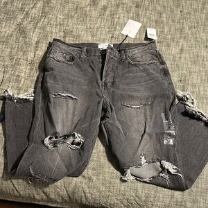 Pistola Gray Skinny Jeans Distressed Design